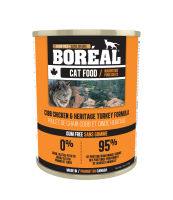 068856002272 BOREAL CAT CANS CHICKEN & TURKEY 24/2.8OZ