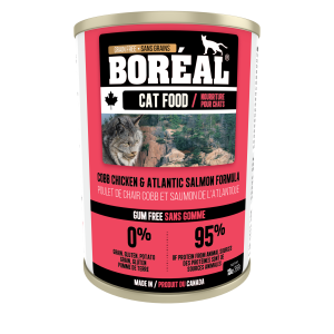 068856003729 BOREAL CAT CANS CHICKEN & SALMON 24/5.5OZ