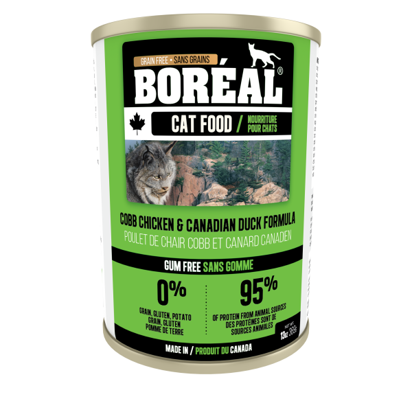 BOREAL CAT CANS CHICKEN & DUCK 24/5.5OZ