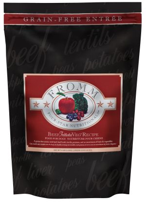 072705114146 FROMM 4-STAR BEEF FRITTATA DOG