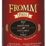 FROMM BEEF & BARLEY PATE 12.2OZ DOG CANS