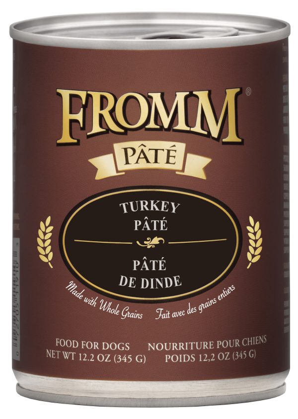 FROMM TURKEY PATE 12.2OZ DOG CANS