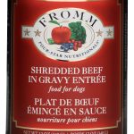 FROMM 4-STAR SHREDDED BEEF IN GRAVY ENTREE 12OZ DOG CANS