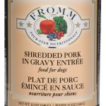 FROMM SHREDDED PORK IN GRAVY ENTREE 12OZ DOG CANS