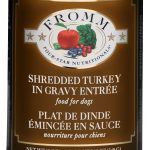 FROMM 4-STAR SHREDDED TURKEY IN GRAVY ENTREE 12OZ DOG CANS