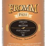 FROMM CHICKEN & RICE PATE 12.2OZ DOG CANS