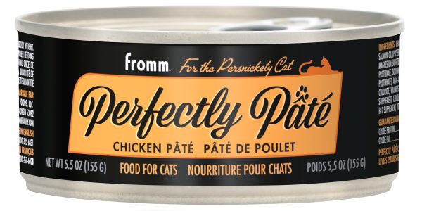 FROMM CAT PERFECTLY PATE' CHICKEN 5.5OZ