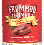 FROMM FROMMBO GUMBO HEARTY STEW WITH BEEF SAUSAGE 12.5OZ DOG CANS