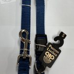 NAVY NYLON LEASH
