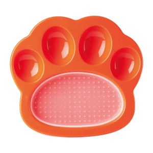 5060636430881 MINI DG/CAT SLOW FEEDER/PAD ORANGE