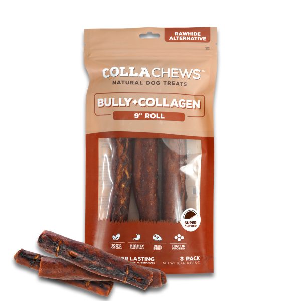 9" COLLA ROLL BULLY 3PK