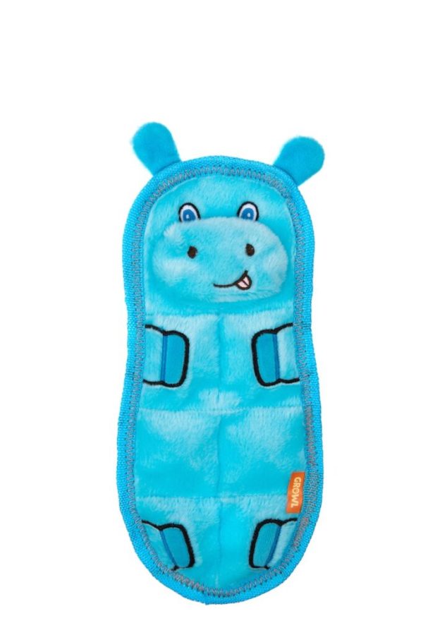 GRWL ZOO MATZ HIPPO BLUE