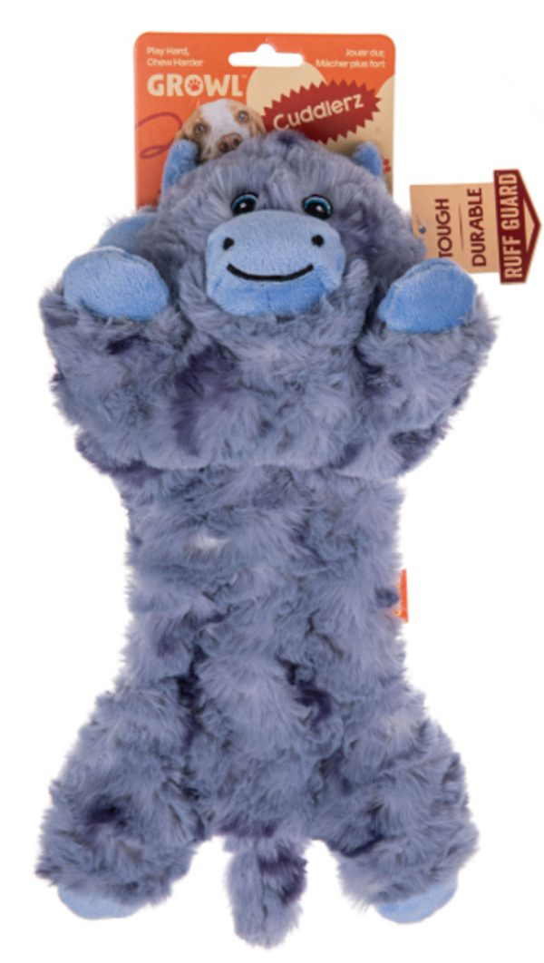 GRWL CUDDLERZ COW BLUE