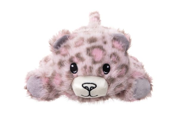 GRWL SNUGGLEZ SNOW LEOPARD PINK