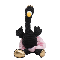 813168010367 SWANKY SWAN KNOTTIE BLACK