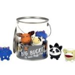 HH 10PC BUCKET OF LATEX TOYS