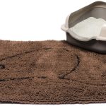 CAT LITTER MAT BROWN 35X26