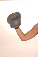 849670008158 DIRTY DOG GROOM MITT GREY