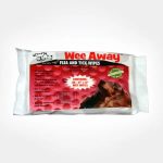 WEE AWAY FLEA & TICK WIPES 30CT