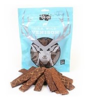 879349009582 GOGO VENISON 12OZ JERKY STRIPS