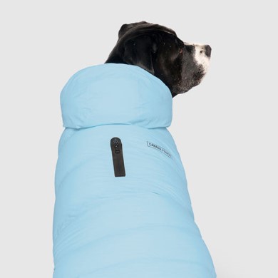 WATERPROOF PUFFER ICE BLUE