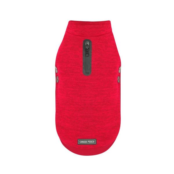 CANADA POOCH WATERPROOF SWEATER RED