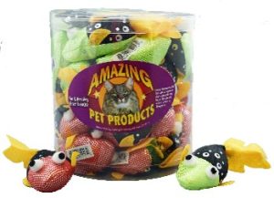 AMZ CAT TUB GOLDEN FISH 36PKY