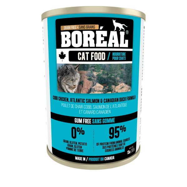 BOREAL CAT CANS CHICKEN & SALMON & DUCK 24/5.5OZ