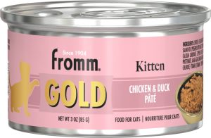 FROMM KITTEN GOLD 3OZ CANS