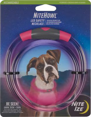 NITEHOWL PINK SAFETY NECKLACE