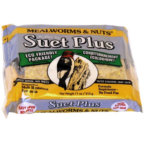 WS MEALWORMS & NUT SUET 11OZ