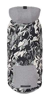 WHAT EVER THE WEATHER GLOW IN THE DARK MARBLE HOODIE