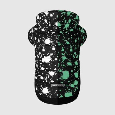 PRISM PUFFER GLOW IN THE DARK BLACK SPLATTER PATTER