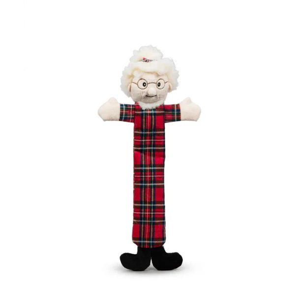LONG AND LOVELIE MRS.CLAUS WITH TARTAN