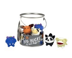 HH 10PC BUCKET OF LATEX TOYS