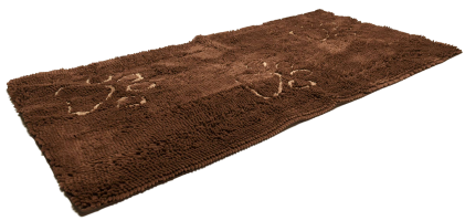 DIRTY DOG RUNNER MOCHA BROWN 60X30