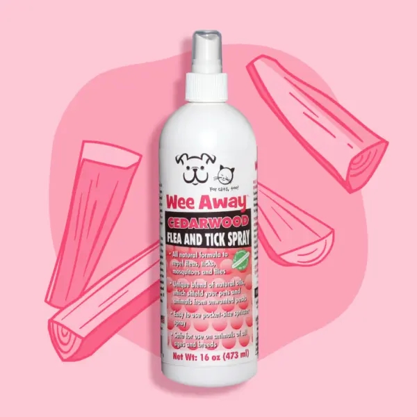 WEE AWAY FLEA&TICK 16OZ CEDARW
