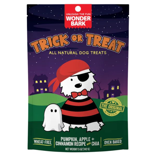 WONDER BARK TRICK OR TREAT TREATS 5OZ
