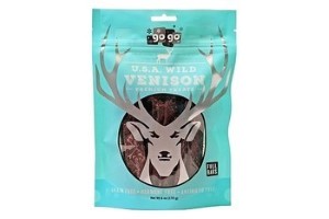 GOGO VENISON 6OZ JERKY STRIPS