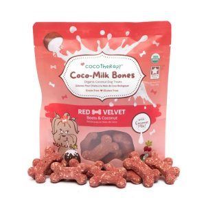 051497326104 COCOTHERAPY MILK BONES RED VELVET 6OZ