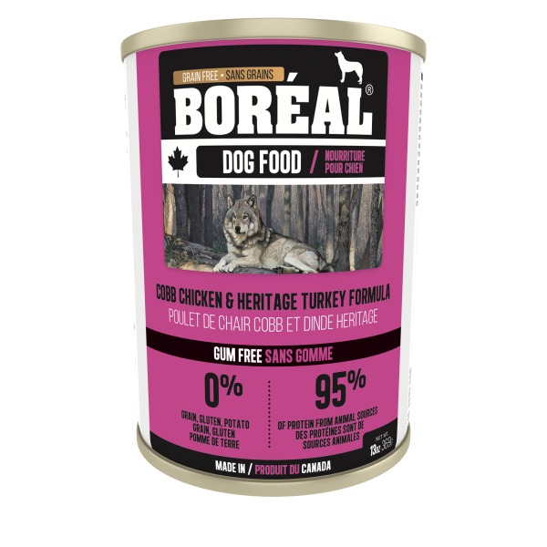 BOREAL DOG CANS CHICKEN & TURKEY 12/13OZ