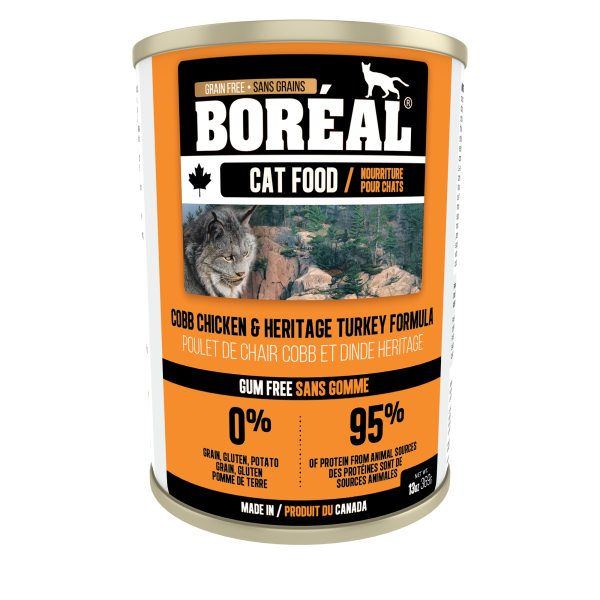 BOREAL CAT CANS CHICKEN & TURKEY 24/5.5OZ