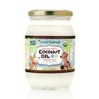 COCONUT OIL 16OZ GLASS JAR