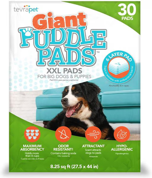 TEVRAPET PUDDLE PADS 30CT*XXL*