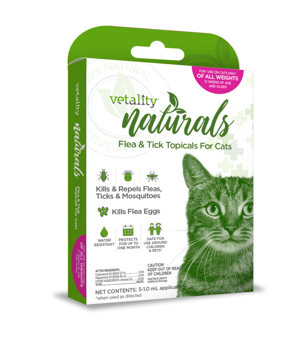 VETAL NATURAL CAT FLEA & TICK
