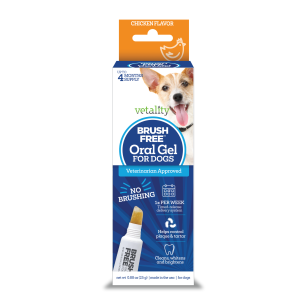 190623300165 VETALITY BRUSH FREE GEL-DOGS