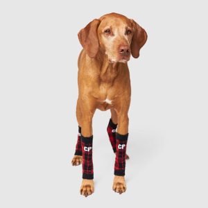 WORK IT WARMERS RED PLAID