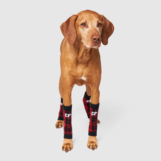 628284109587 WORK IT WARMERS RED PLAID