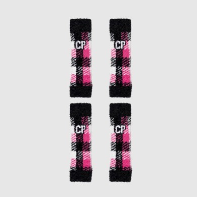 WORK IT WARMERS PINK PLAID