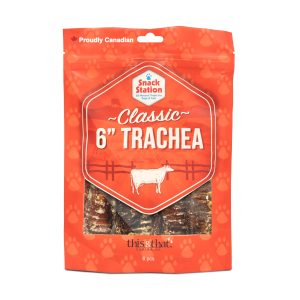 TAT 6" BEEF TRACHEA 6PK